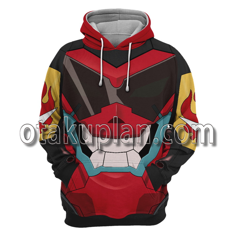 Tengen Toppa Gurren Lagann Gurren Lagann Cosplay Hoodie