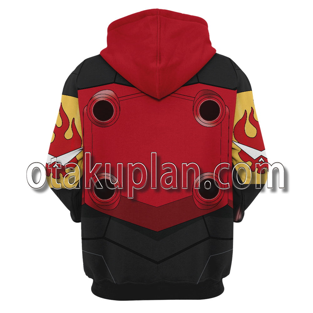 Tengen Toppa Gurren Lagann Gurren Lagann Cosplay Hoodie