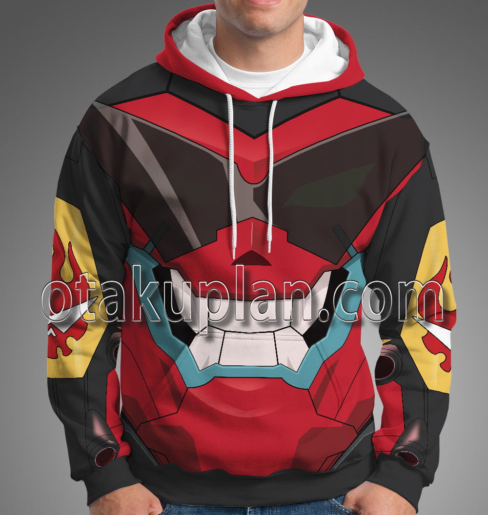 Tengen Toppa Gurren Lagann Gurren Lagann Cosplay Hoodie