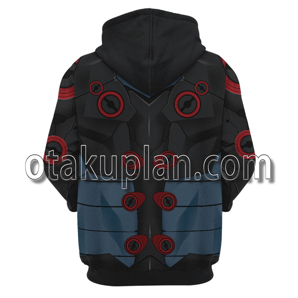 Tengen Toppa Gurren Lagann lagann lazengann Cosplay Hoodie
