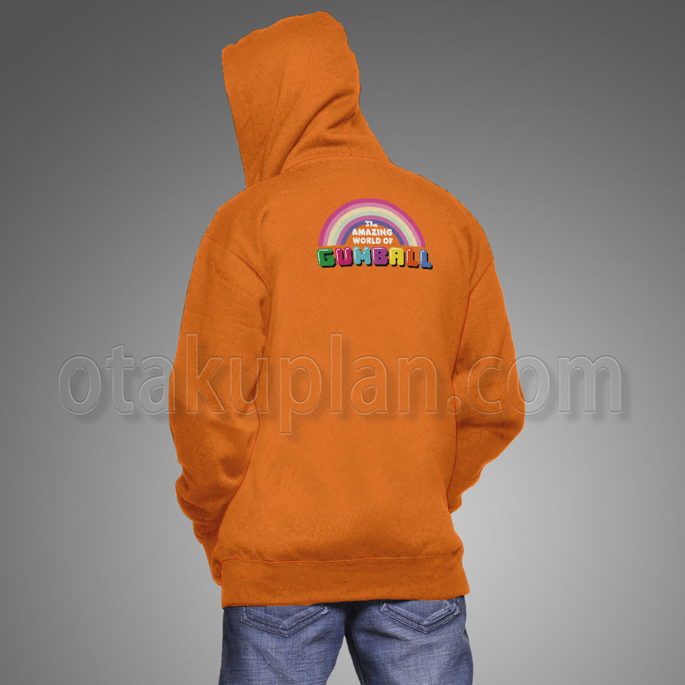 The Amazing World Of Gumball Darwin Watterson Head Cosplay Hoodie