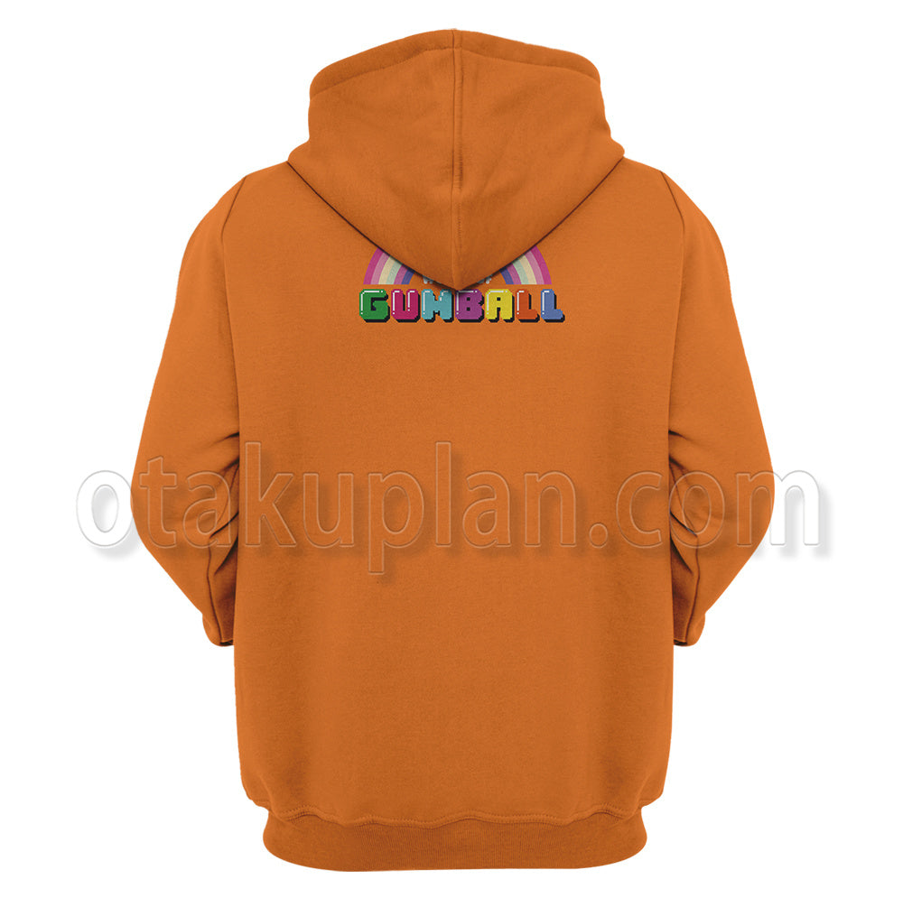 The Amazing World Of Gumball Darwin Watterson Head Cosplay Hoodie