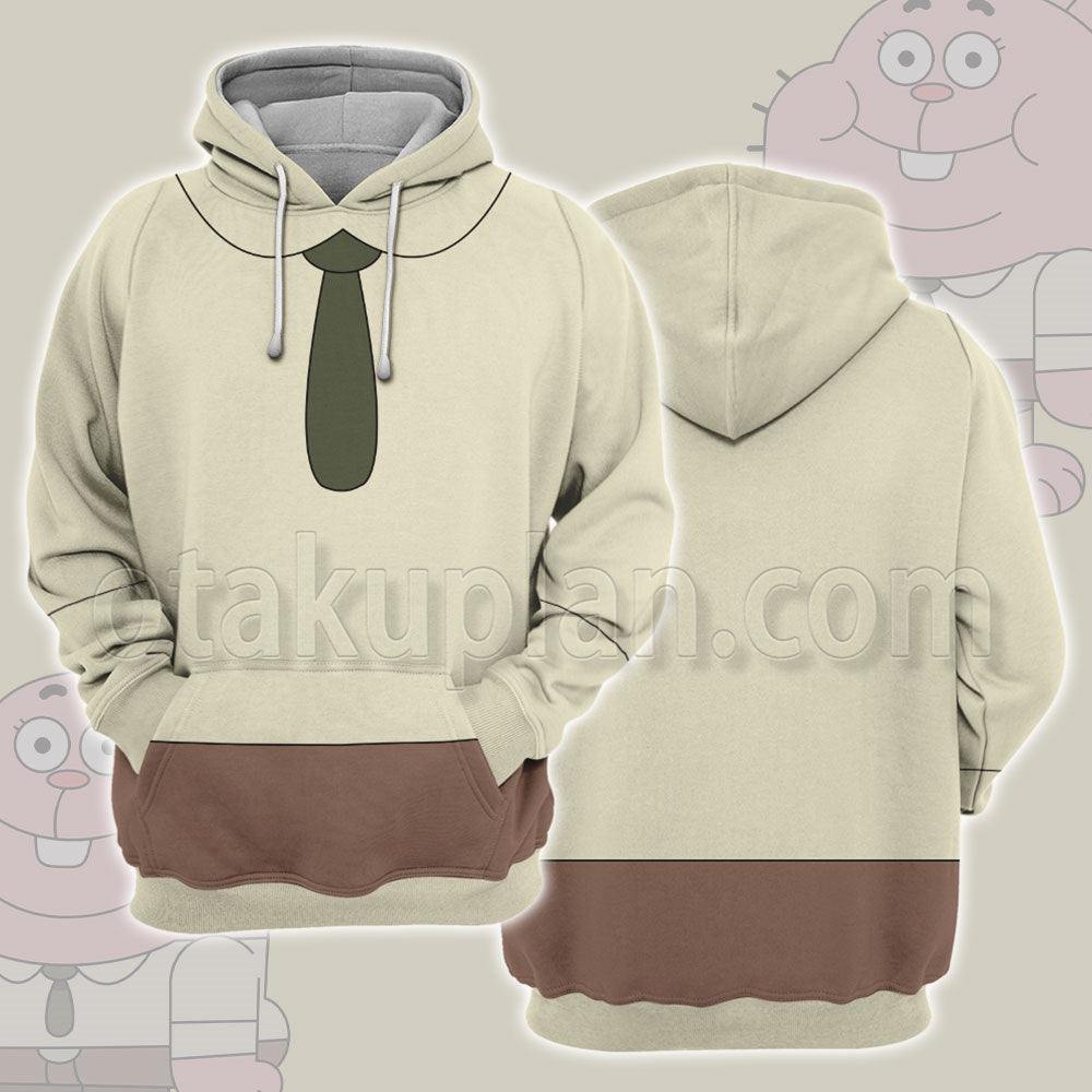 The Amazing World Of Gumball Richard Buckly Watterson Cosplay Hoodie