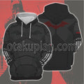The Batman 2022 Battle Uniform Cosplay Hoodie