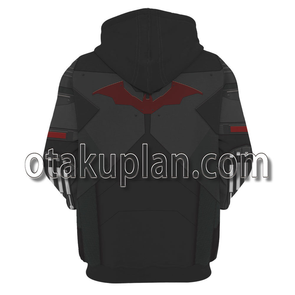 The Batman 2022 Battle Uniform Cosplay Hoodie