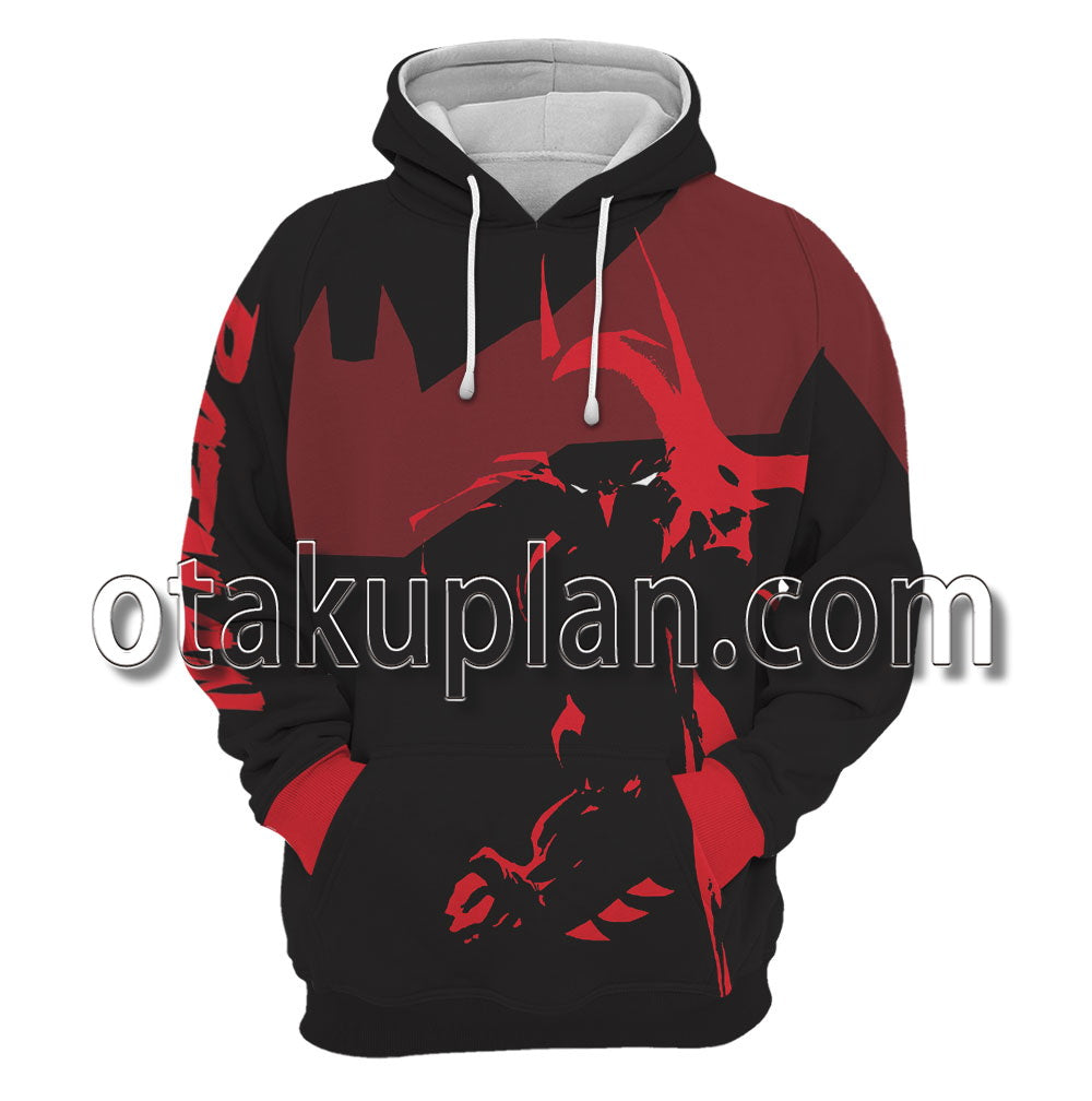 The Batman 2022 Silhouette Art Cosplay Hoodie