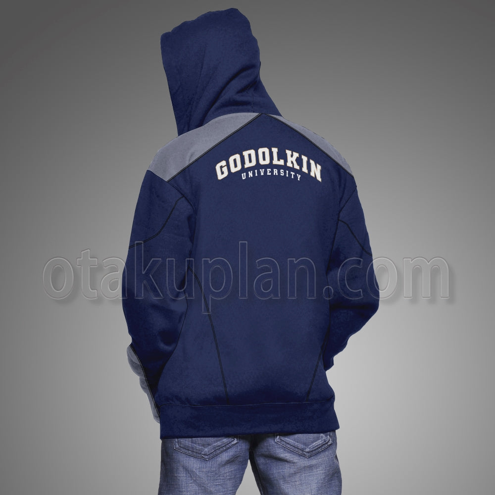 The Boys Gen V Godolkin University Golden Boy Campus Clothing Cosplay Hoodie
