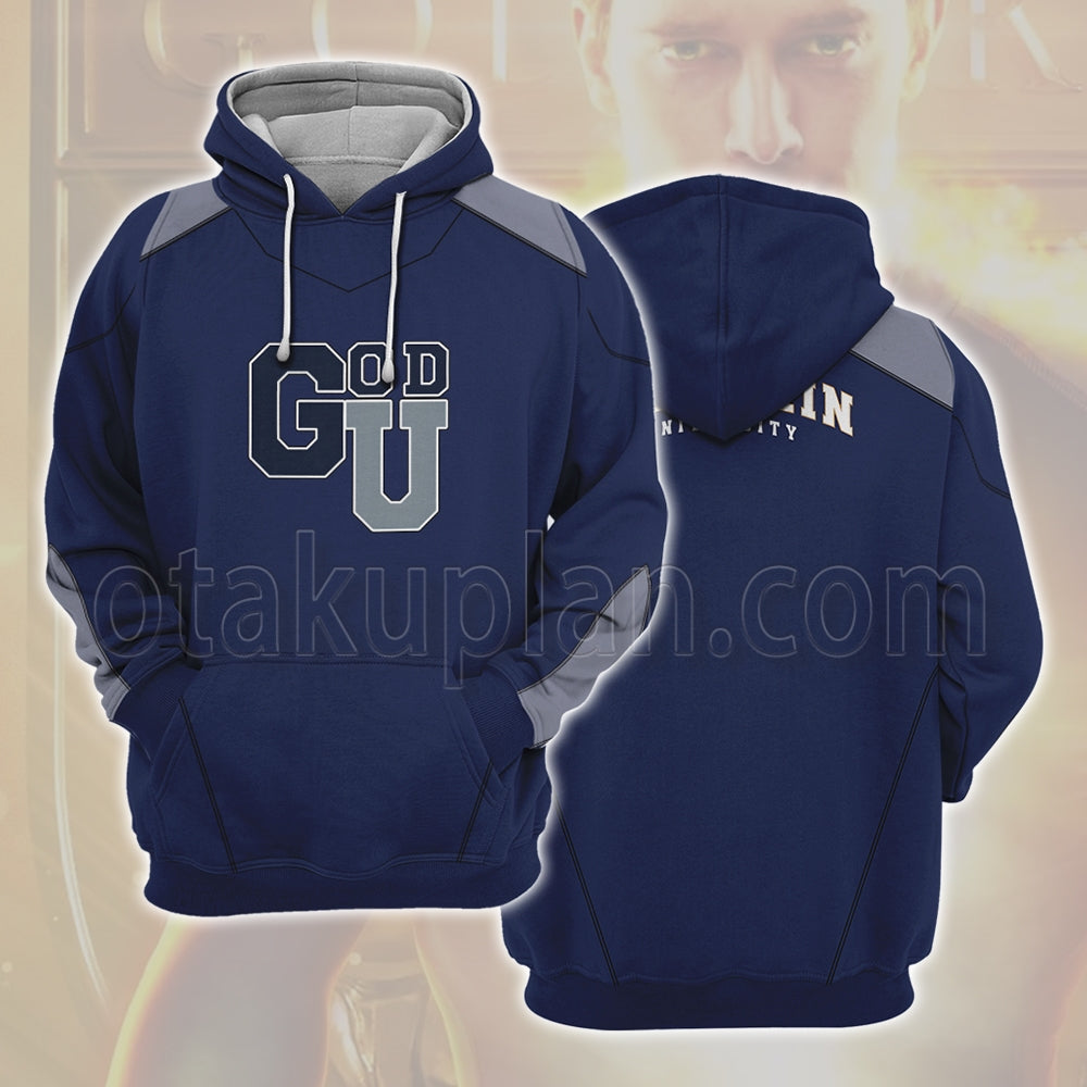 The Boys Gen V Godolkin University Golden Boy Campus Clothing Cosplay Hoodie