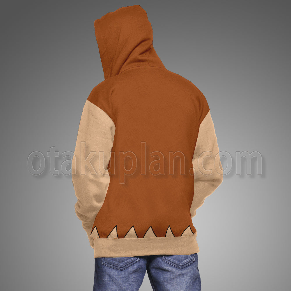 The Flintstones Barney Rubble Cosplay Hoodie