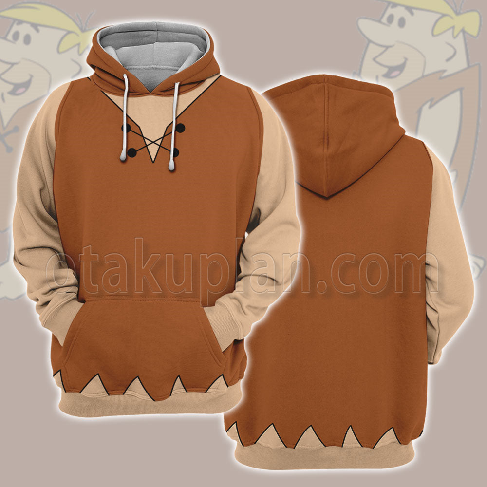 The Flintstones Barney Rubble Cosplay Hoodie