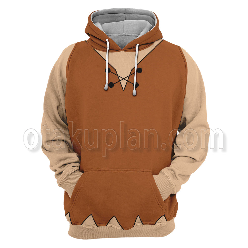 The Flintstones Barney Rubble Cosplay Hoodie