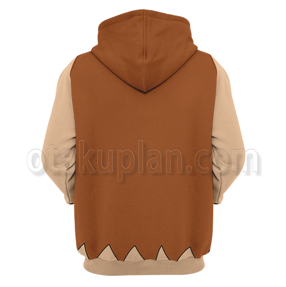 The Flintstones Barney Rubble Cosplay Hoodie