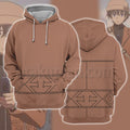 The Future Diary Amano Yukiteru Brown Cosplay Hoodie