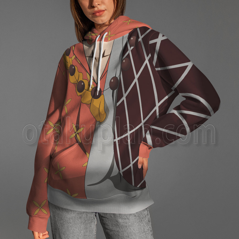 The God Of High Schook Park Mu Jin Stripe Flower Cosplay Hoodie