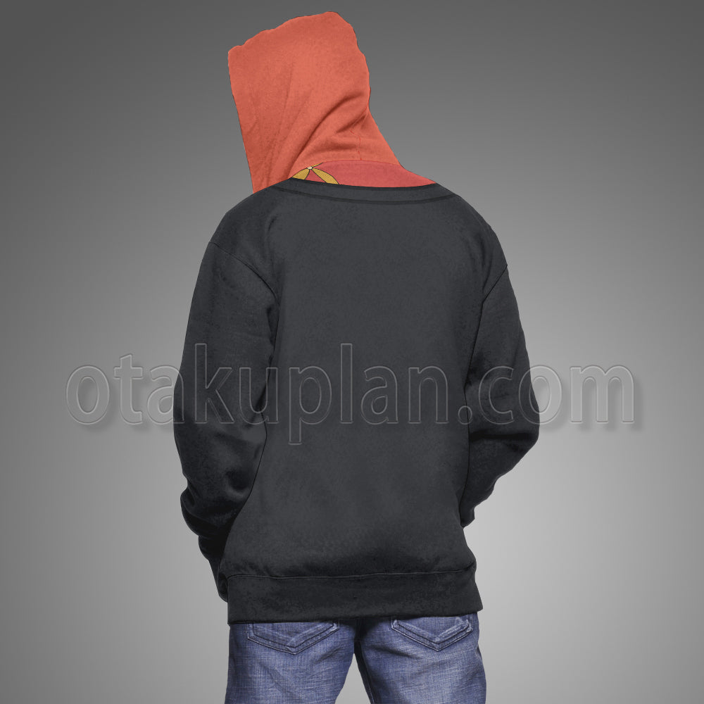 The God Of High Schook Park Mu Jin Suit Flower Cosplay Hoodie