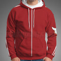 The God Of High School Baek Seung Chul Red Uniform Cosplay Hoodie