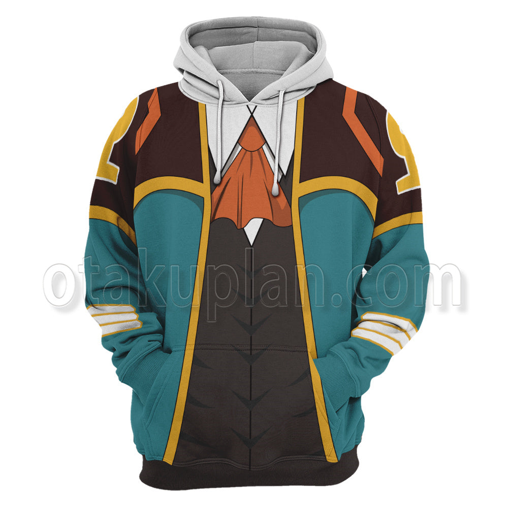 The God Of High School Han Dae Wi Green Cosplay Hoodie