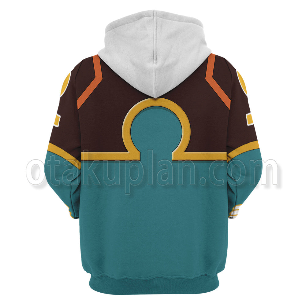 The God Of High School Han Dae Wi Green Cosplay Hoodie