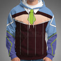 The God Of High School Lee Soo Jin Green Tie Cosplay Hoodie