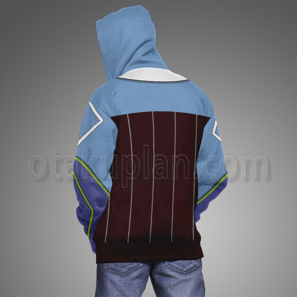 The God Of High School Lee Soo Jin Green Tie Cosplay Hoodie