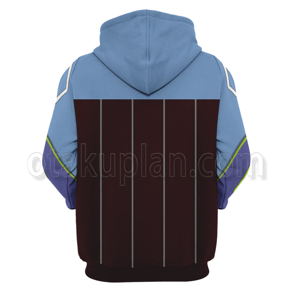 The God Of High School Lee Soo Jin Green Tie Cosplay Hoodie
