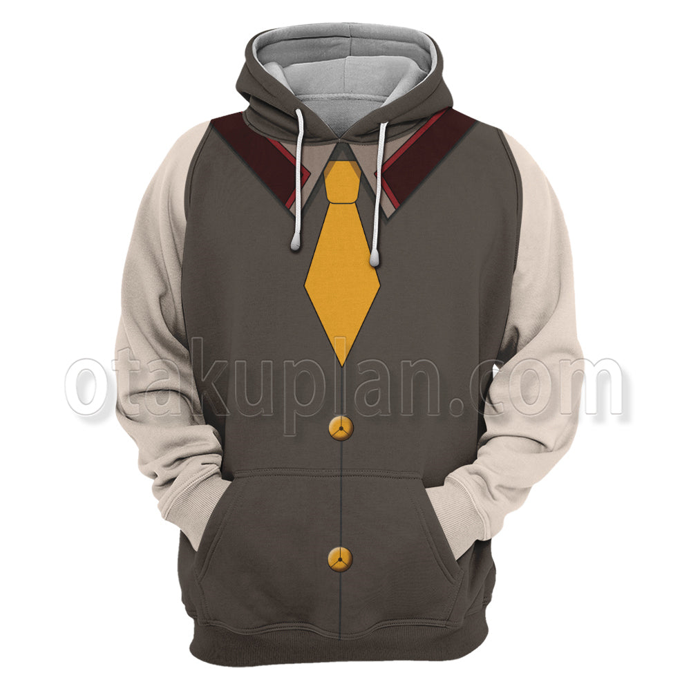 The God Of High School Lee Soo Jin Yellow Tie Cosplay Hoodie