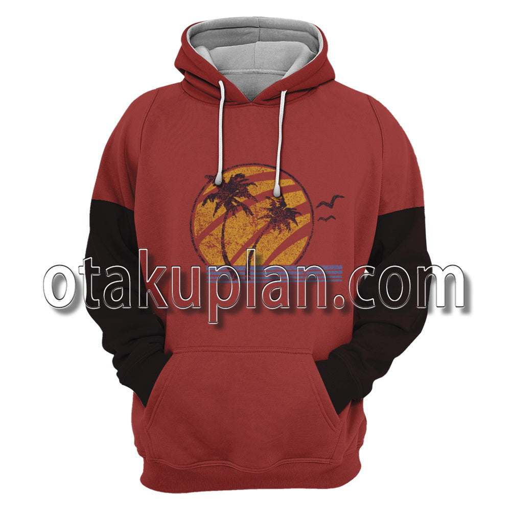 The Last of Us Ellie Clothing Pattern Cosplay Hoodie