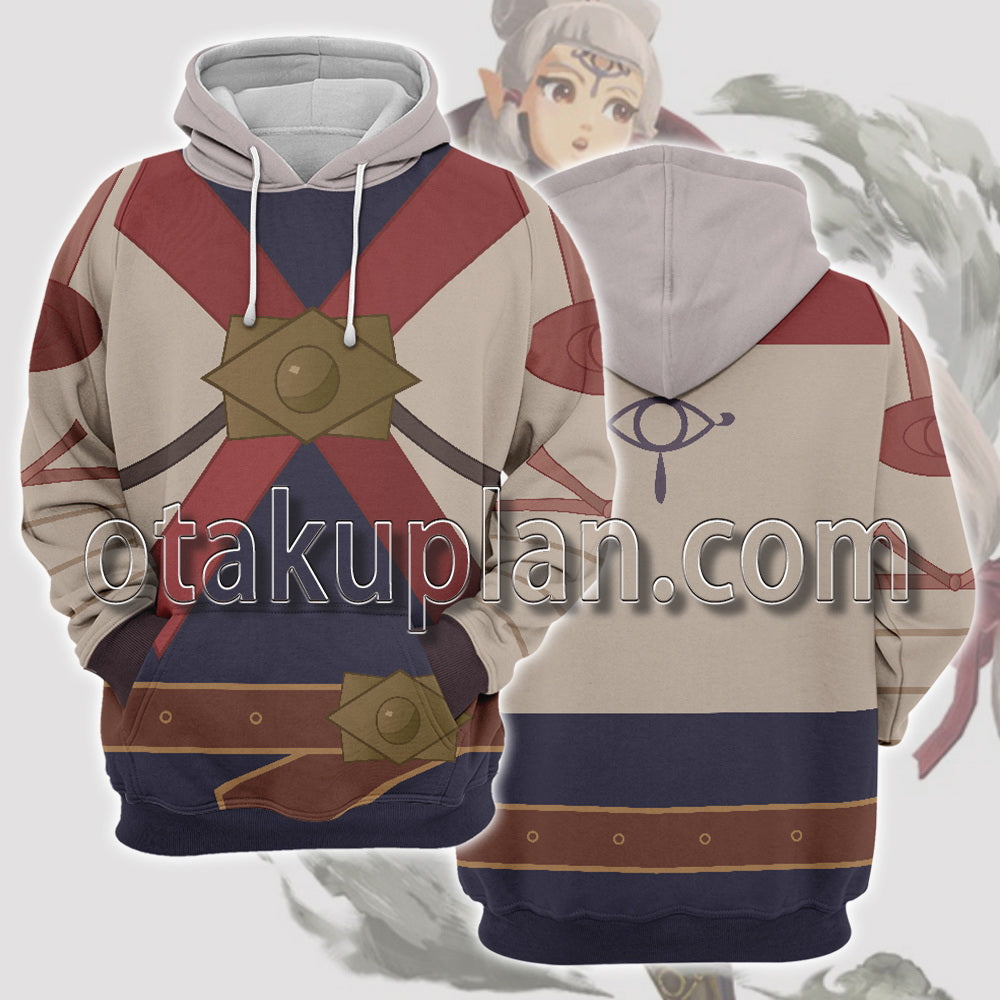 Zelda Hyrule Warriors Age of Calamity Impa Cosplay Hoodie
