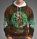 Zelda Tears of The Kingdom Lin Kancient Murals Hoodie