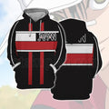The Prince Of Tennis 2 Ryoma Echizen Black And Red Cosplay Hoodie