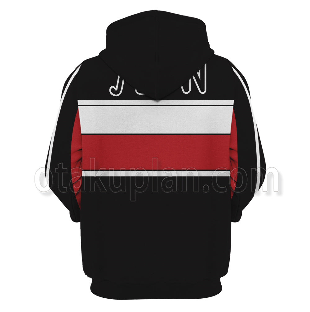 The Prince Of Tennis 2 Ryoma Echizen Black And Red Cosplay Hoodie