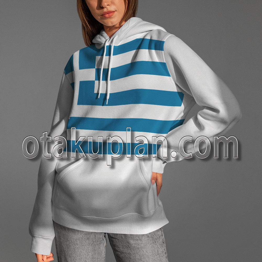 The Prince Of Tennis II Greece Zeus Iliopoulos Cosplay Hoodie