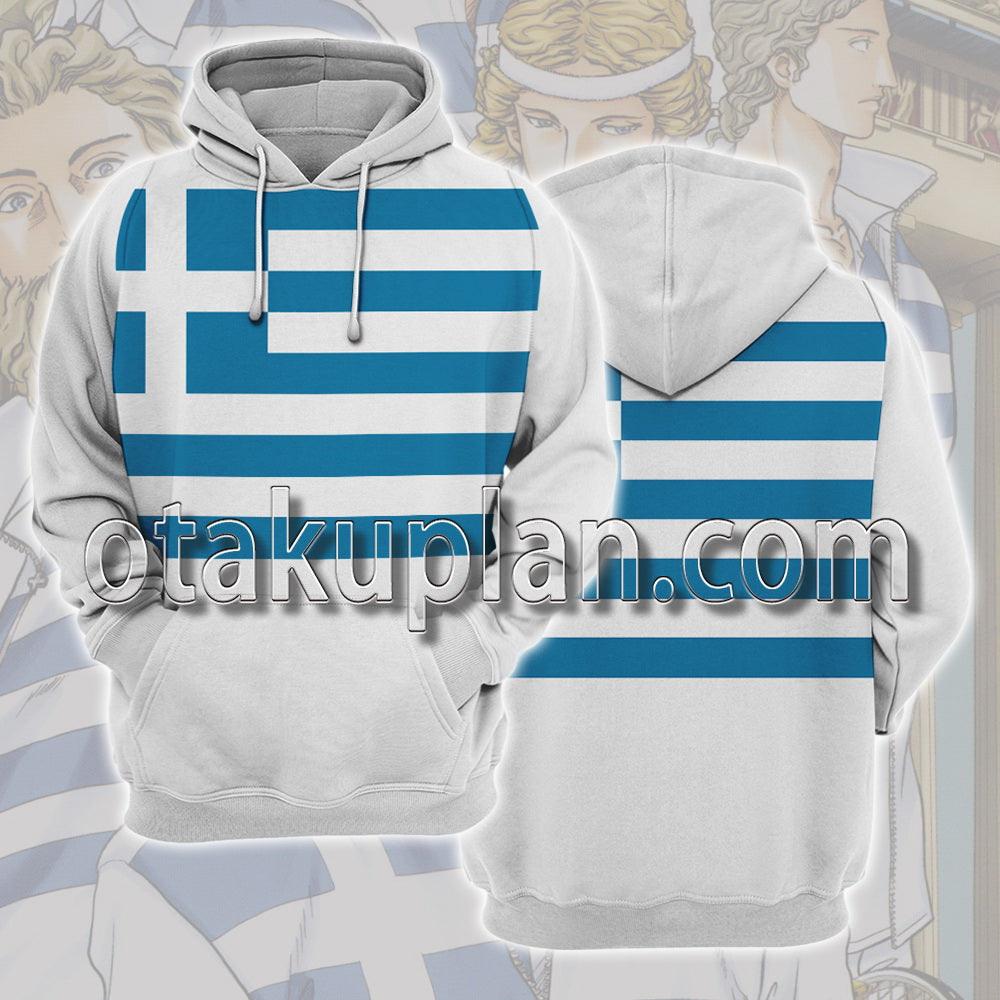 The Prince Of Tennis II Greece Zeus Iliopoulos Cosplay Hoodie
