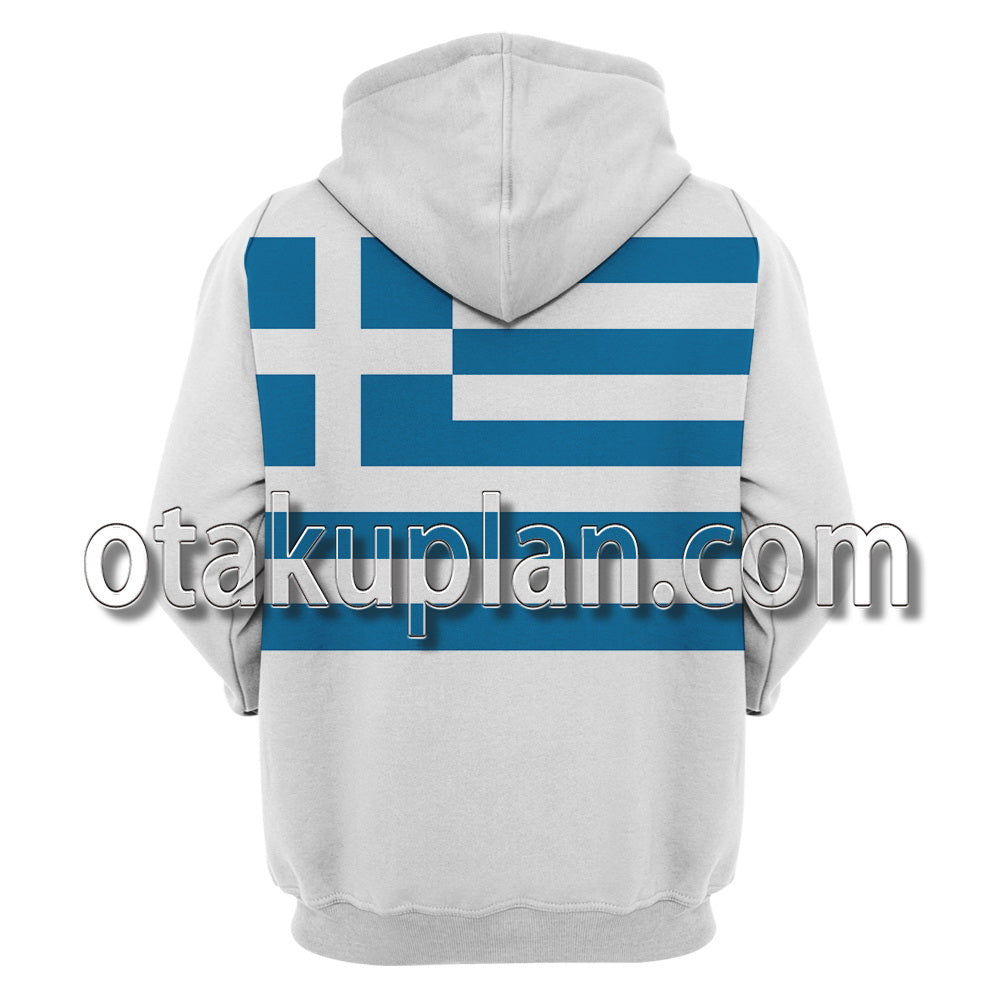 The Prince Of Tennis II Greece Zeus Iliopoulos Cosplay Hoodie