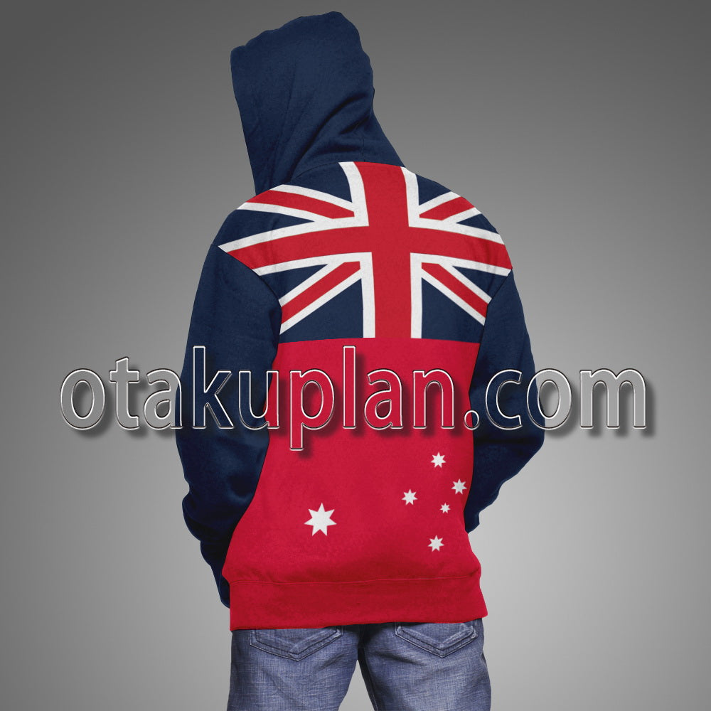 The Prince Of Tennis II U-17 World Cup Anime for Australian Team Cosplay Hoodie
