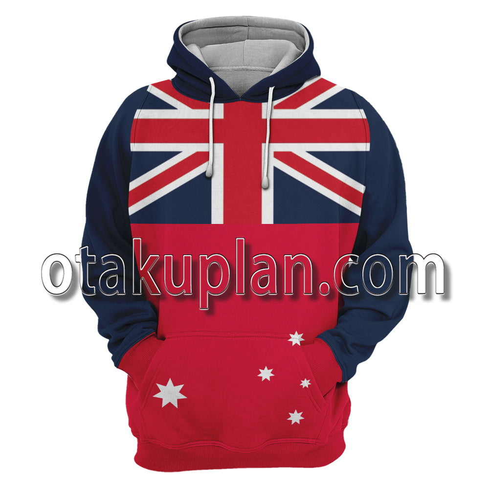 The Prince Of Tennis II U-17 World Cup Anime for Australian Team Cosplay Hoodie
