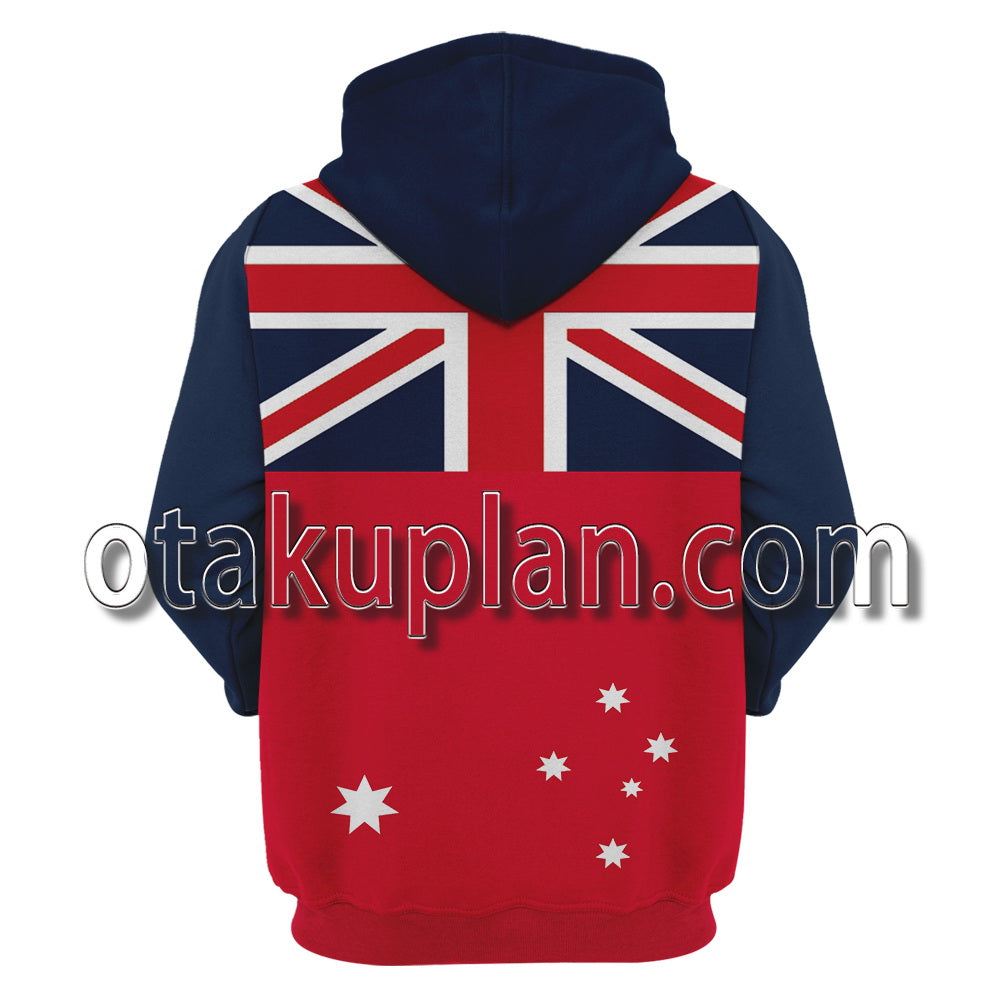 The Prince Of Tennis II U-17 World Cup Anime for Australian Team Cosplay Hoodie