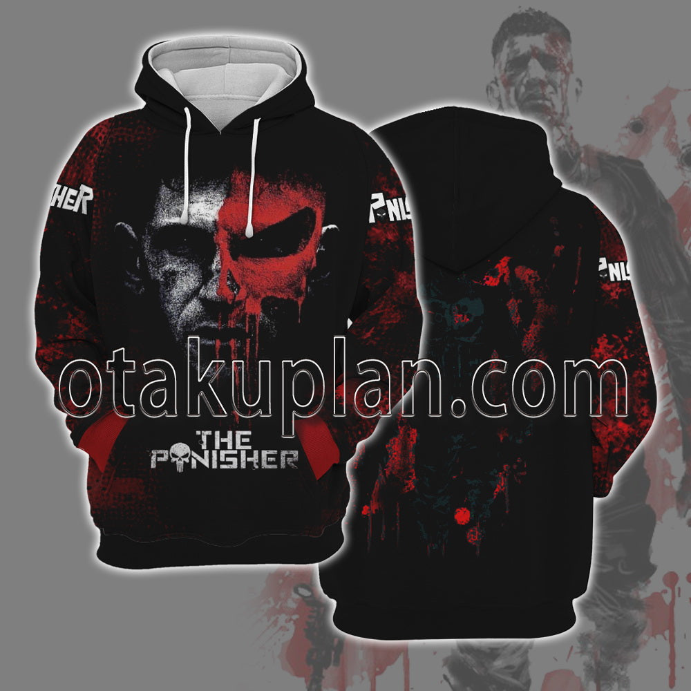 The Punisher Frank Castle Jon Bernthal Cosplay Hoodie
