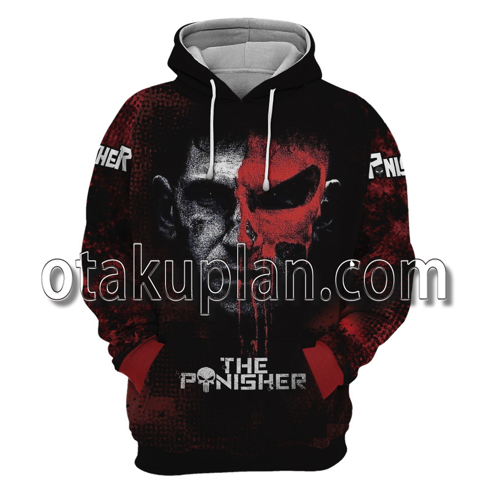 The Punisher Frank Castle Jon Bernthal Cosplay Hoodie