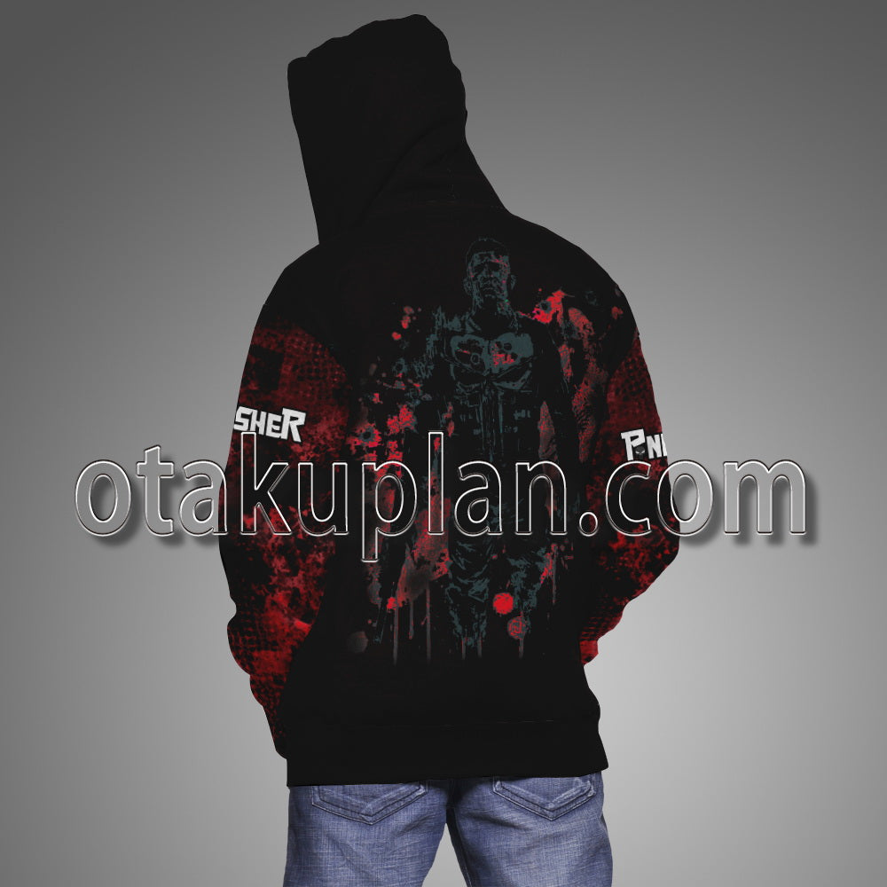 The Punisher Frank Castle Jon Bernthal Cosplay Hoodie