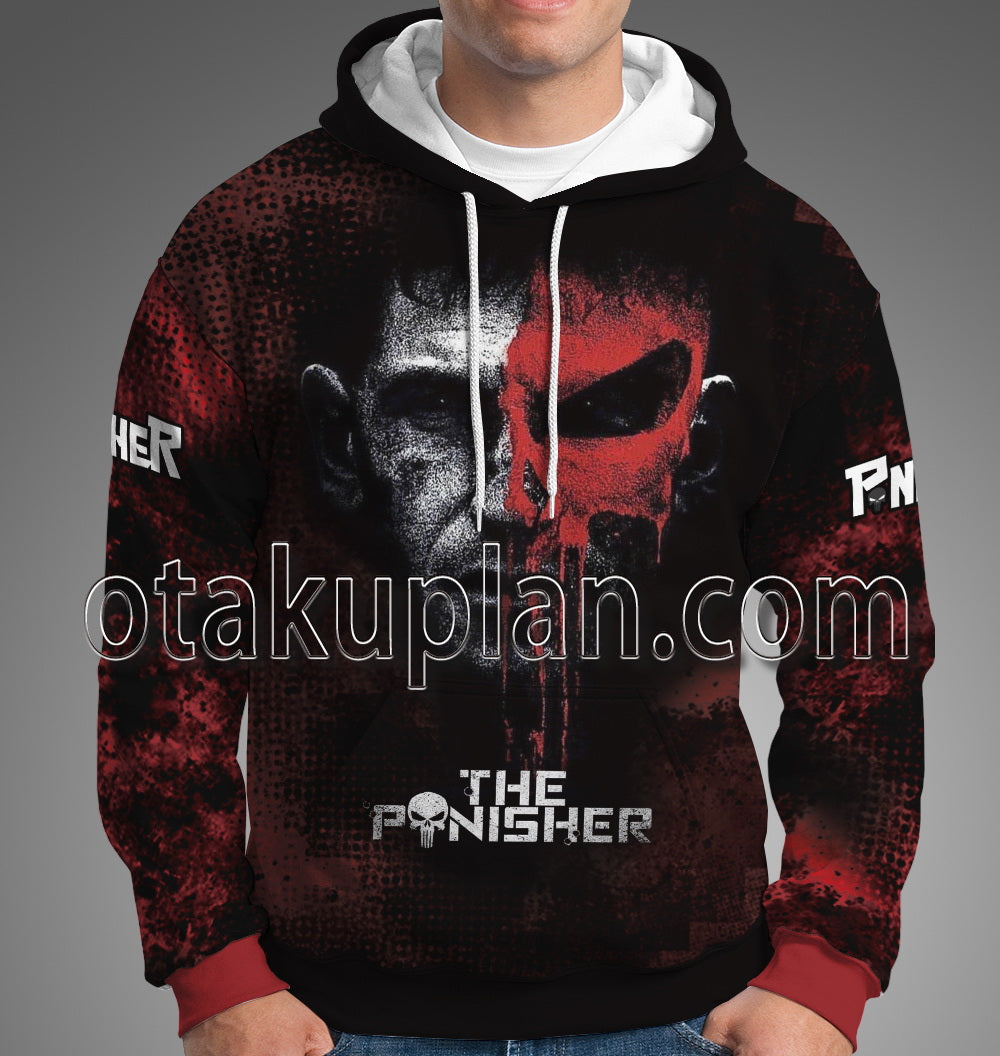 The Punisher Frank Castle Jon Bernthal Cosplay Hoodie
