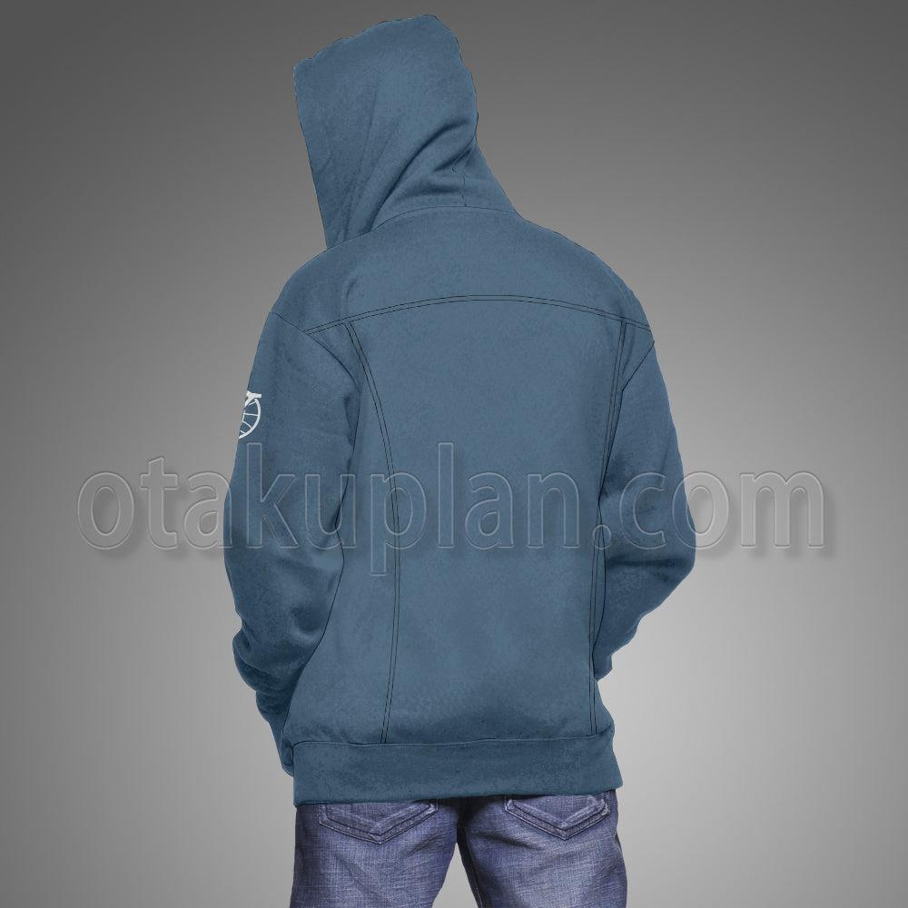 The Venture Bros Blue Custom Name Cosplay Hoodie