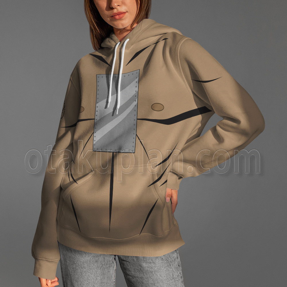 The Venture Bros Brock Samson Chest Iron Plate Cosplay Hoodie