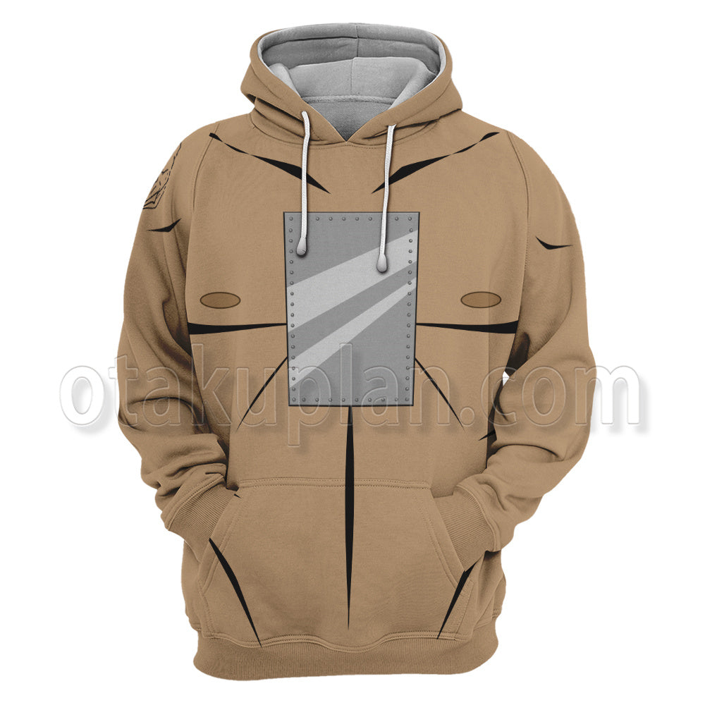 The Venture Bros Brock Samson Chest Iron Plate Cosplay Hoodie
