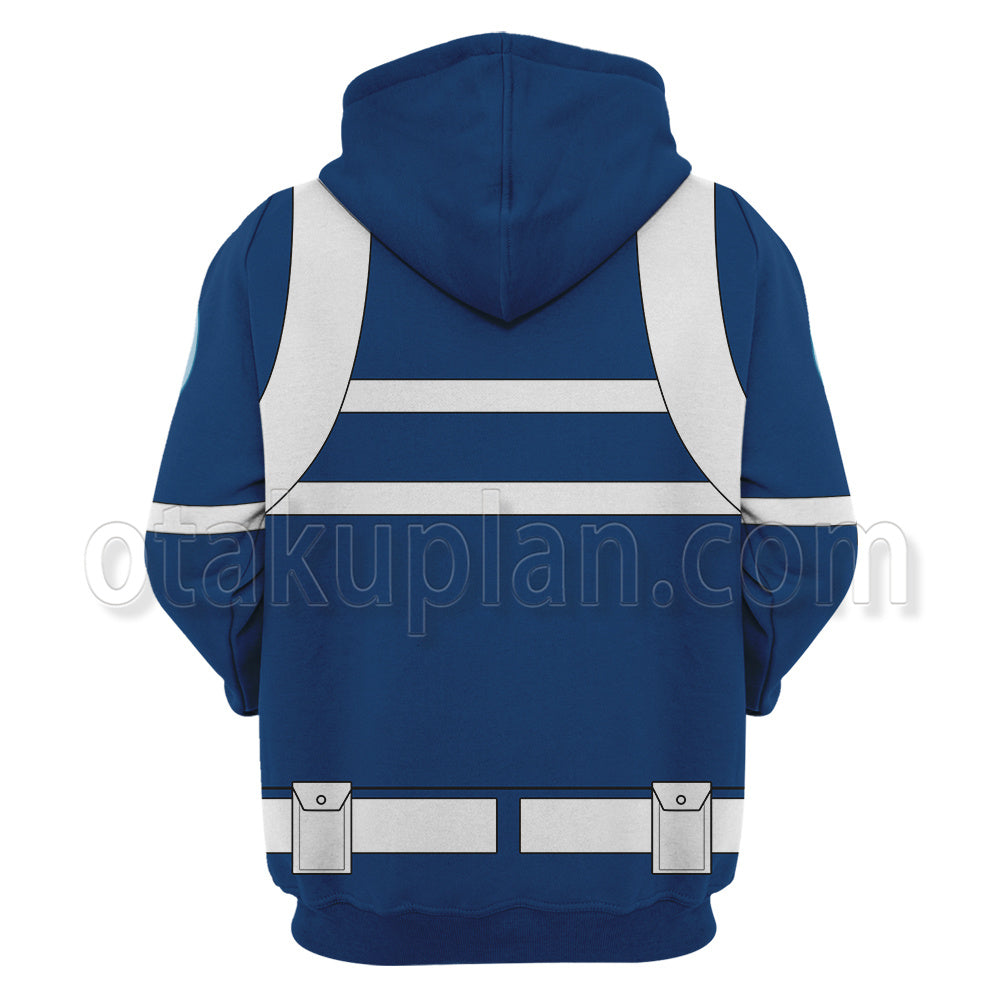 The Venture Bros Brock Samson Osi Blue Battle Suit Cosplay Hoodie