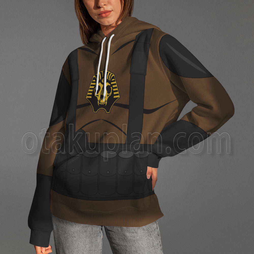The Venture Bros Brock Samson Sphinx Battle Suit Cosplay Hoodie