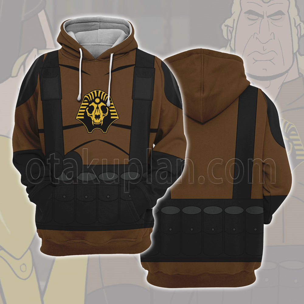 The Venture Bros Brock Samson Sphinx Battle Suit Cosplay Hoodie