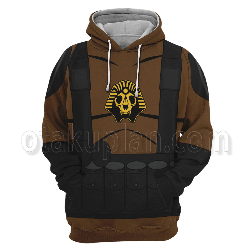 The Venture Bros Brock Samson Sphinx Battle Suit Cosplay Hoodie