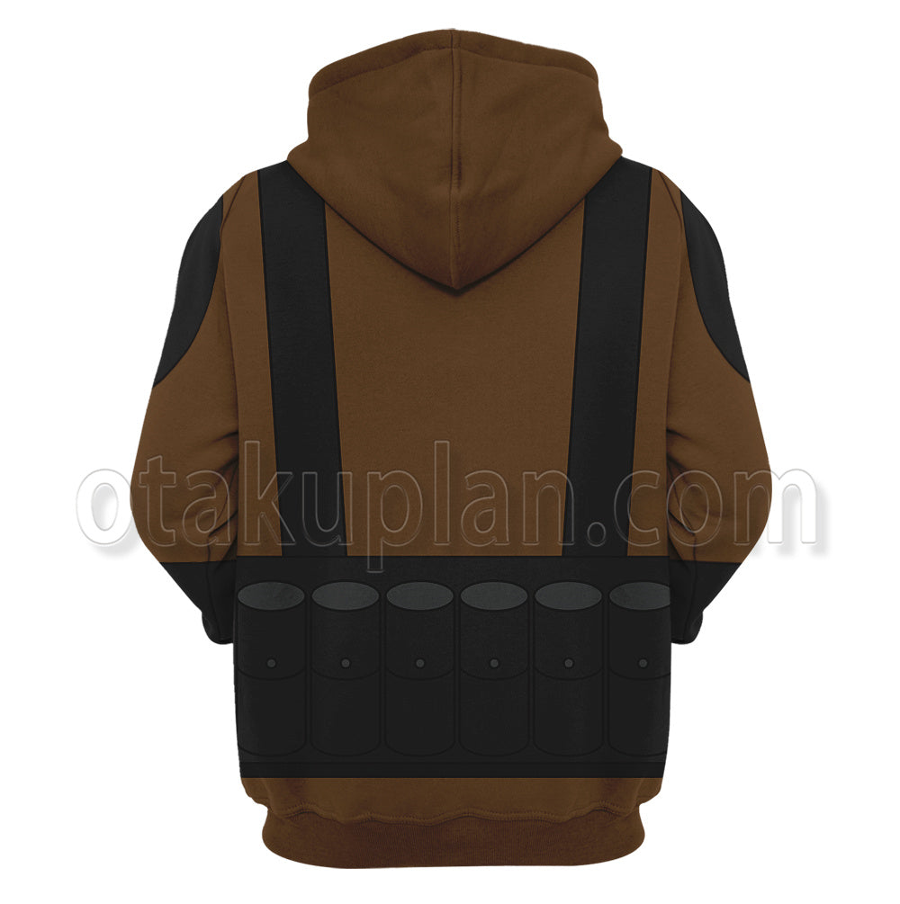 The Venture Bros Brock Samson Sphinx Battle Suit Cosplay Hoodie