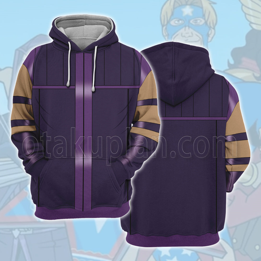 The Venture Bros Cal Fallen Archer Combat Uniform Cosplay Hoodie
